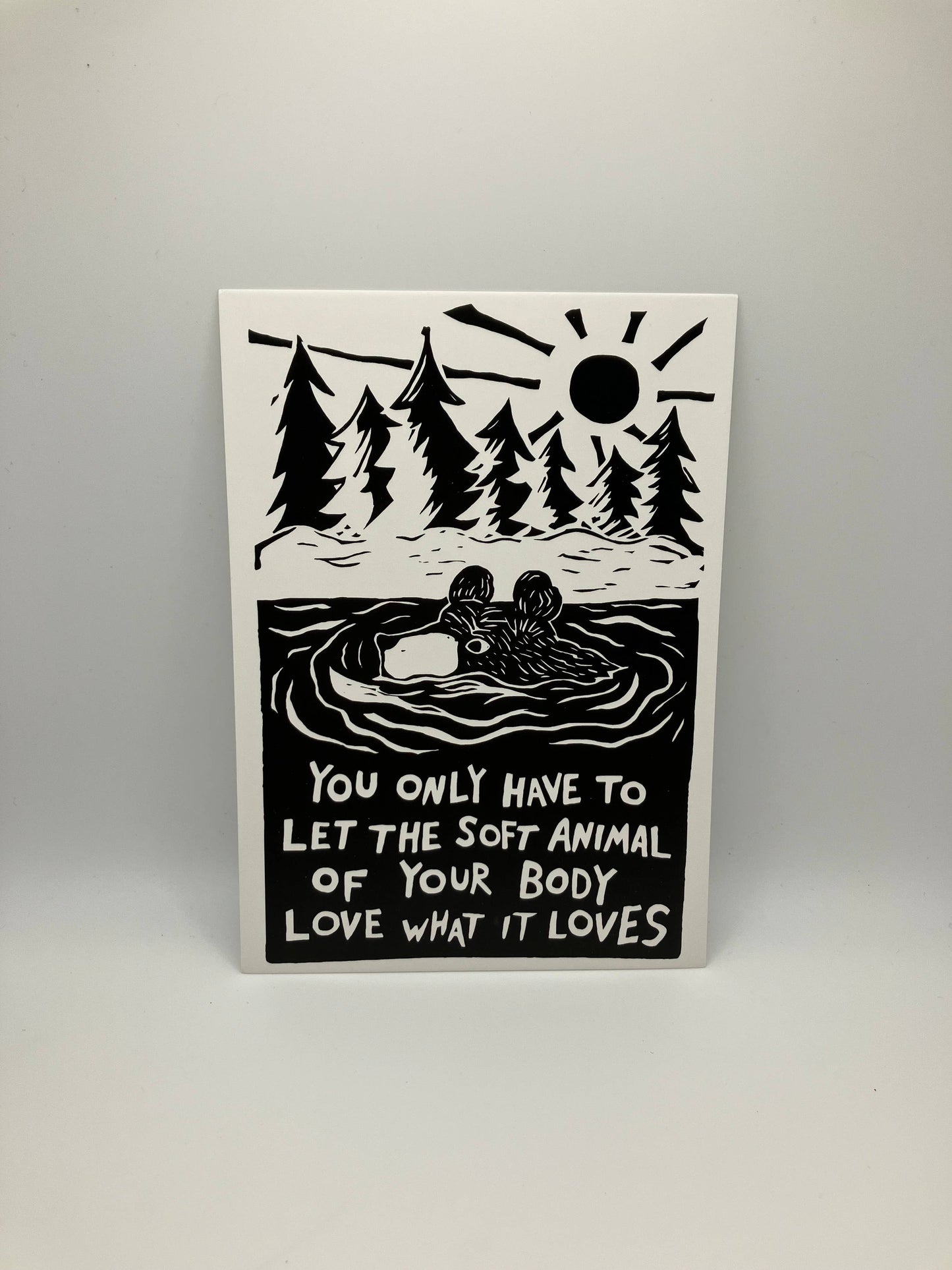 Mary Oliver Love What It Loves Print