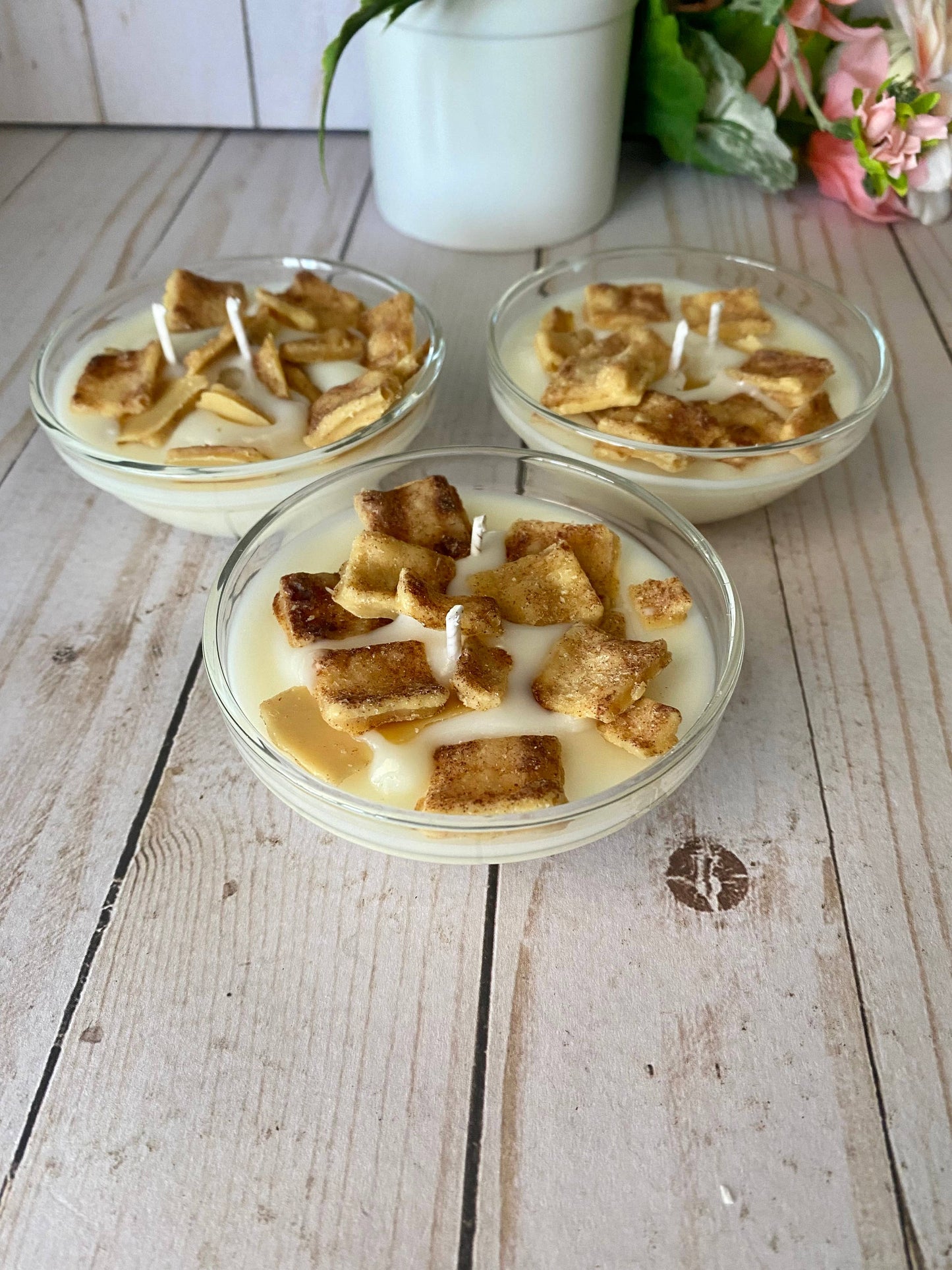 Cinnamon Toast Crunch Cereal Bowl Candle