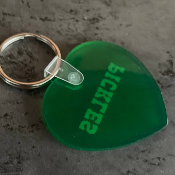 Pickles Heart Keychain