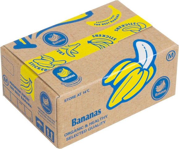 Banana Hako Sticker Box