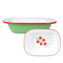 Tomato Green Enamel Oven Dish-1