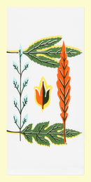 Midcentury Leaves Tea Towel-2