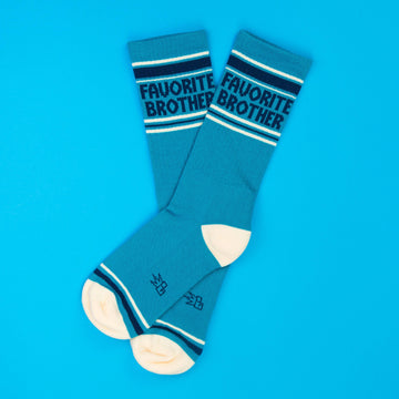Favorite Brother Gym Crew Socks - 0