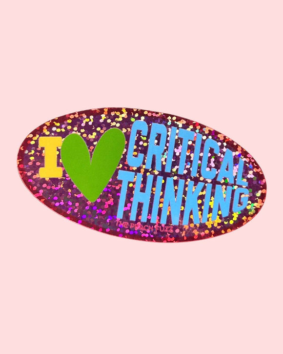 Critical Thinking Sticker