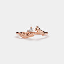 Dainty Cat Heart Stacking Bypass Ring-5