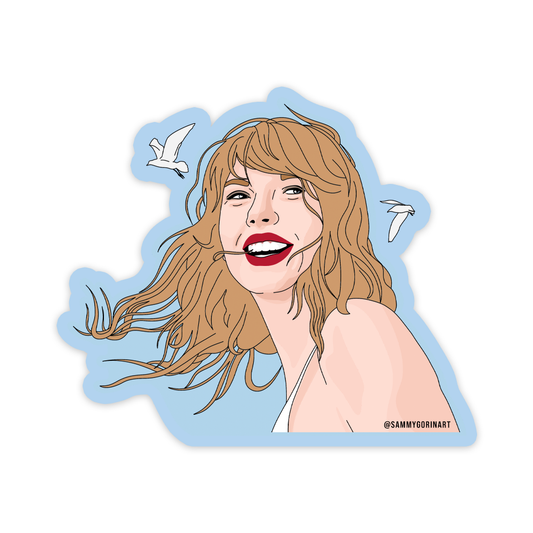 89TV Taylor Swift Sticker