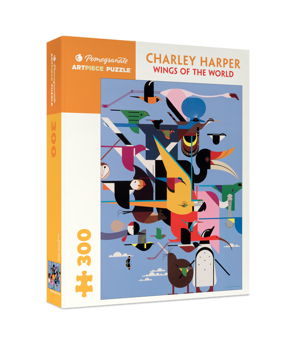 Wings of the World Charley Harper 300-piece Jigsaw Puzzle
