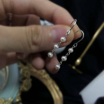 Baroque Pearls Dangle Earrings