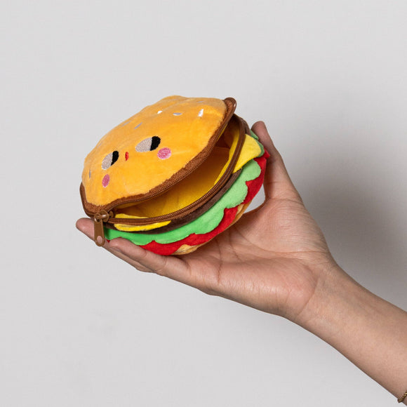 HAMA: Plush Cheeseburger Handy Bag