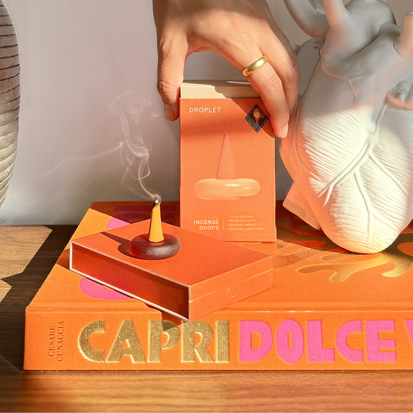 DROPLET Orange Blossom Incense Drops | 26 Cones