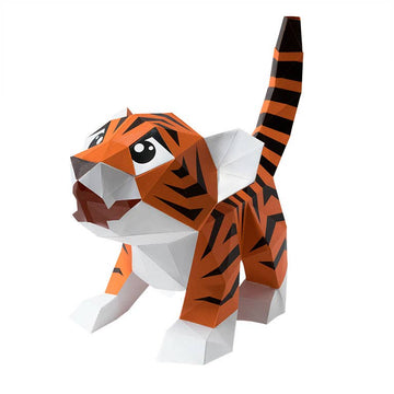 Baby Tiger PaperCraft Art Kit - 0