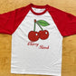 Cherry Bomb Raglan Tee