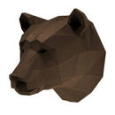 Bear Head PaperCraft Wall Art Kit-2