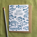 Birthday Fish Greeting Card-3