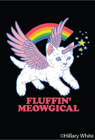Fluffin Meowgical Unicat Magnet