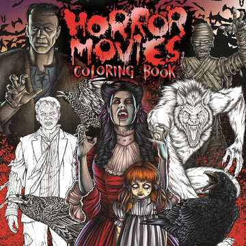 Horror Movies Coloring Book