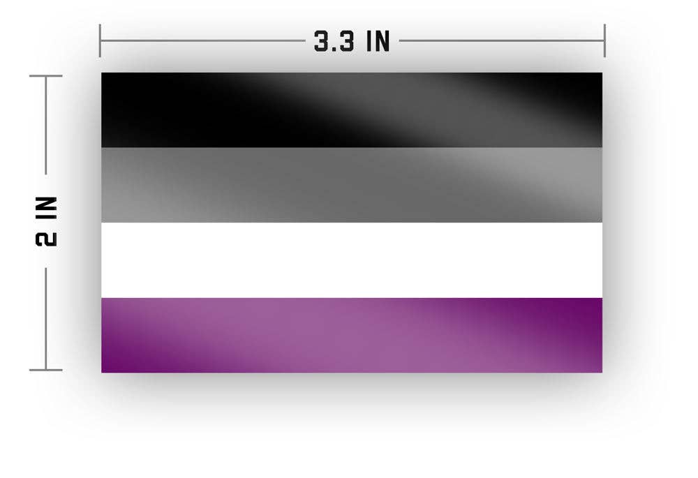 Asexual (Ace) Pride Sticker - 0