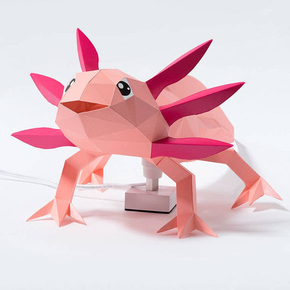 Axolotl PaperCraft Art Kit