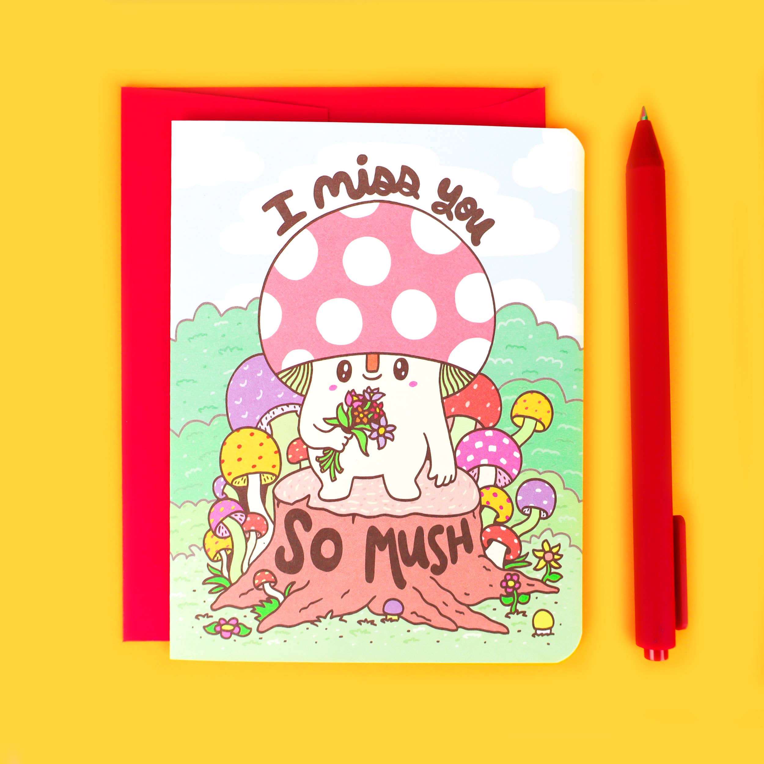 Miss You So Mush Card