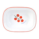 Tomato Green Enamel Oven Dish-3