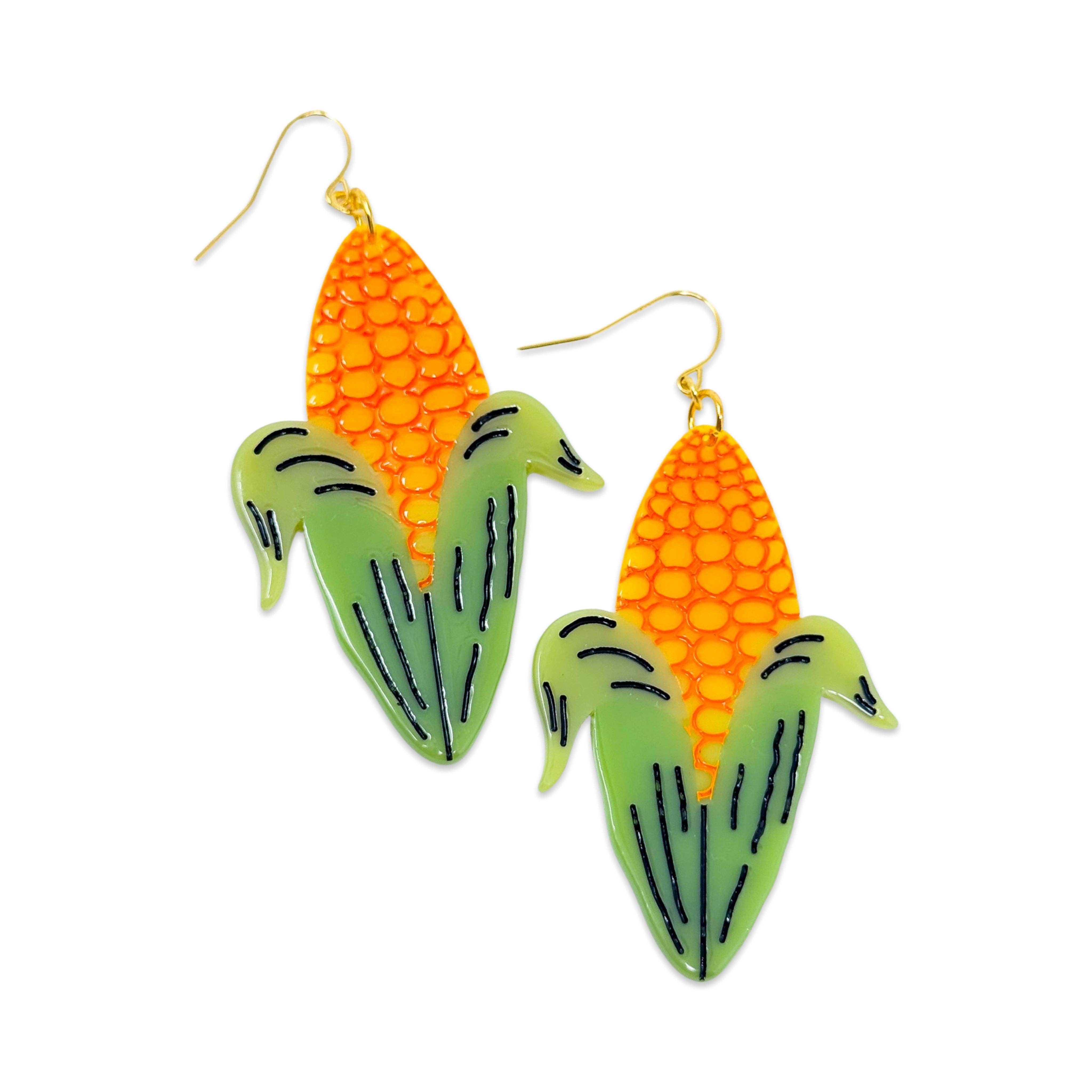 Corn Cob Earrings