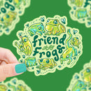 Friend to Frogs Sticker-1