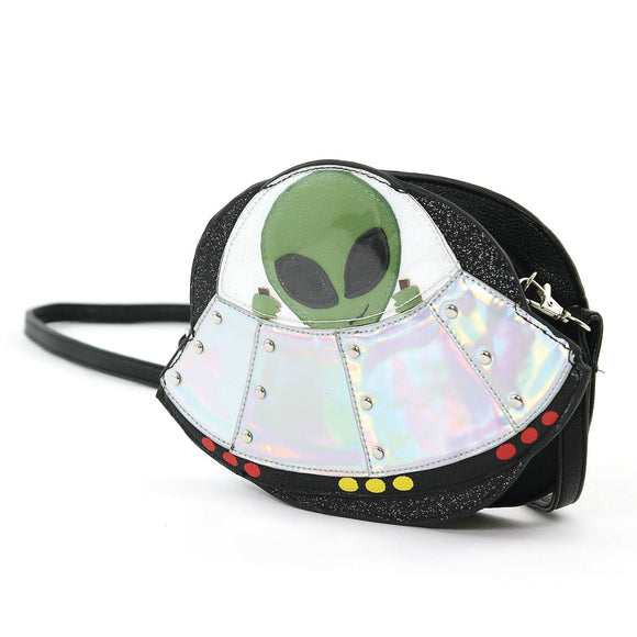 Alien Spaceship Crossbody Bag