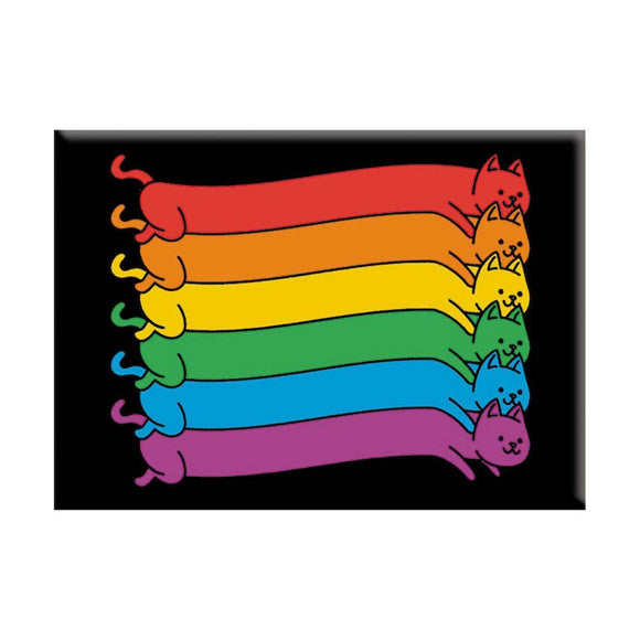 Rainbow Cats Magnet