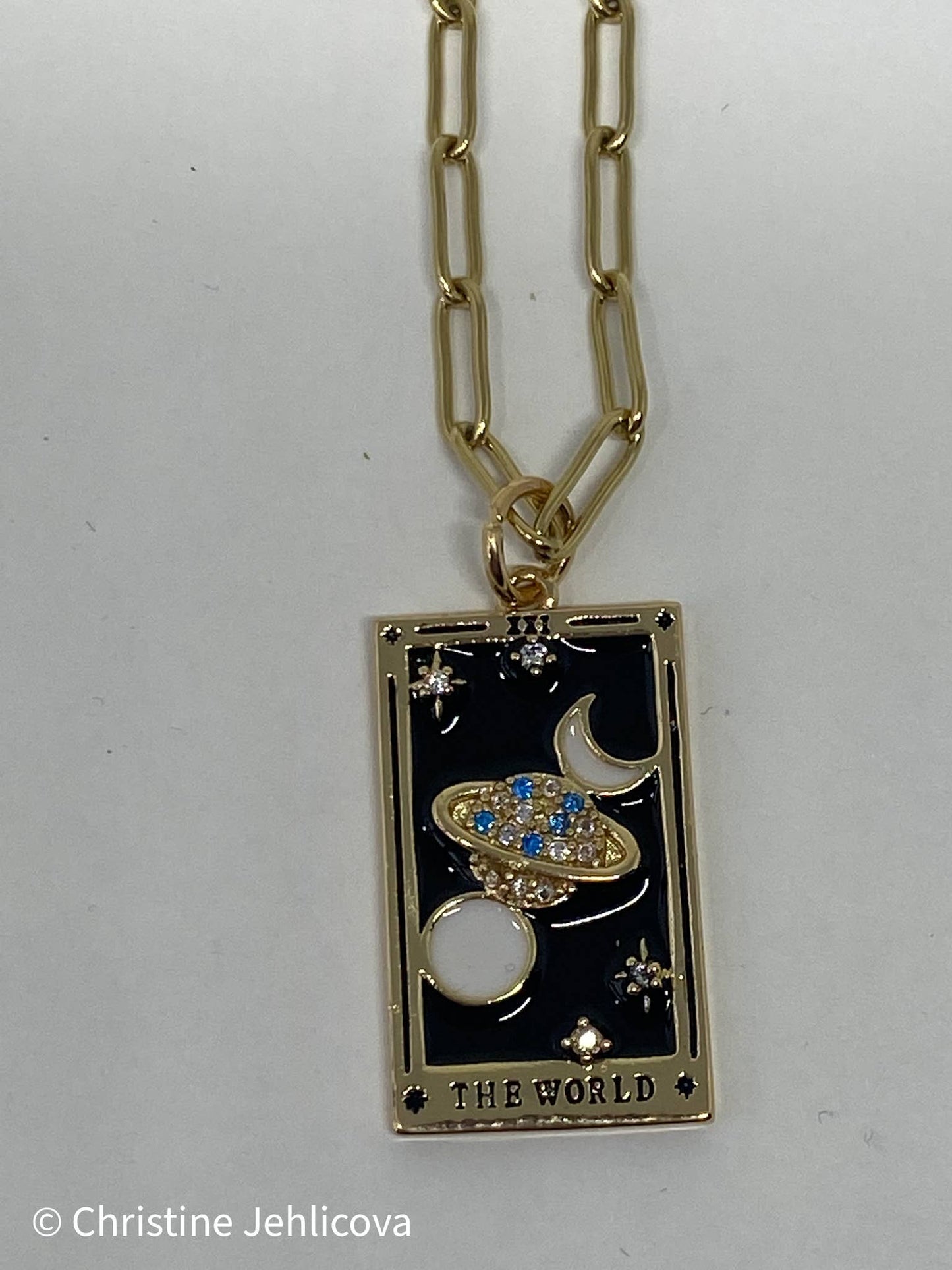 The World Tarot Necklace