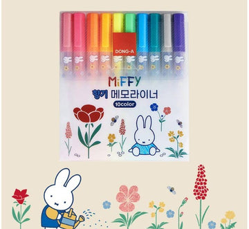 Miffy Scented Highlighter Set of 10