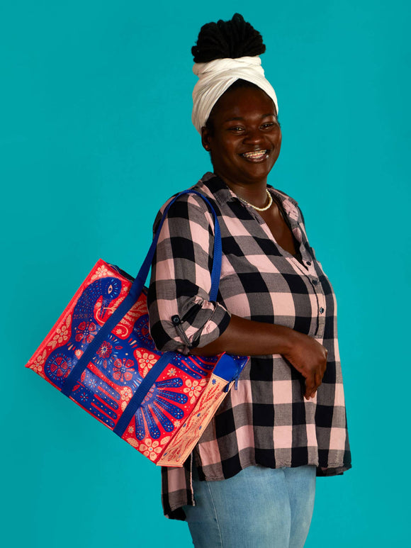 Rare Bird Shoulder Tote