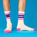 Diva Gym Crew Socks-8