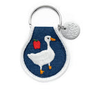 Cottage Goose Patch Keychain-1
