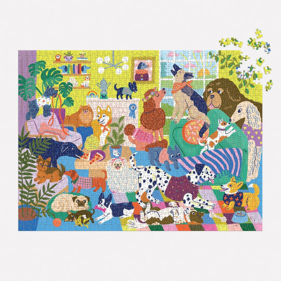 Good Dog Club 1000-Piece Puzzle