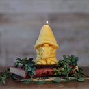 Holiday Gnome Beeswax Candle-4