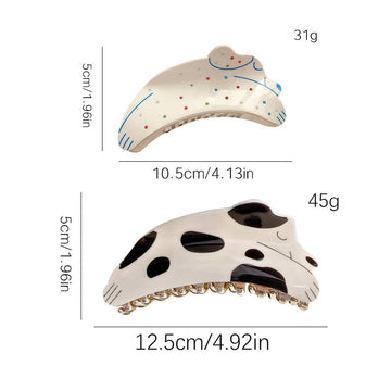 Spotted Jumping Dog Hair Claw - 0