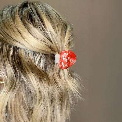 Cartoon Mushroom Hair Claw - 0