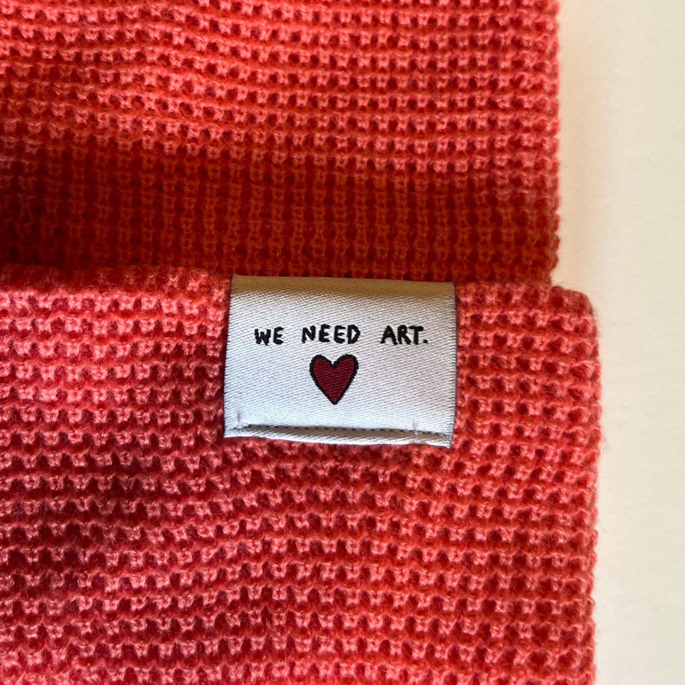 We Need Art Tag Beanie - 0