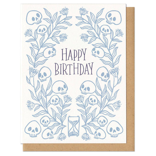 Birthday Skulls Card