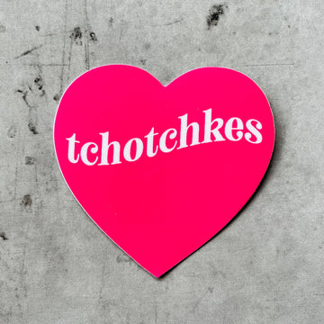 Tchotchkes Heart Sticker