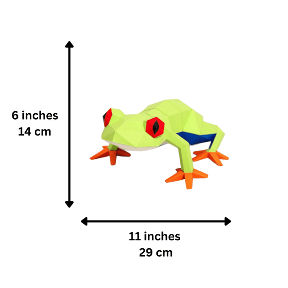 Frog PaperCraft Art Kit