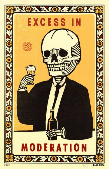 Excess in Moderation Print