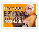 Baby Billy Righteous Gemstones Birthday Card-1