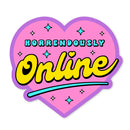 Horrendously Online Heart Sticker-3