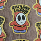 Just a Shy Little Guy Sticker