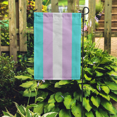 Transgender (Trans) Pride Garden Flag - 0