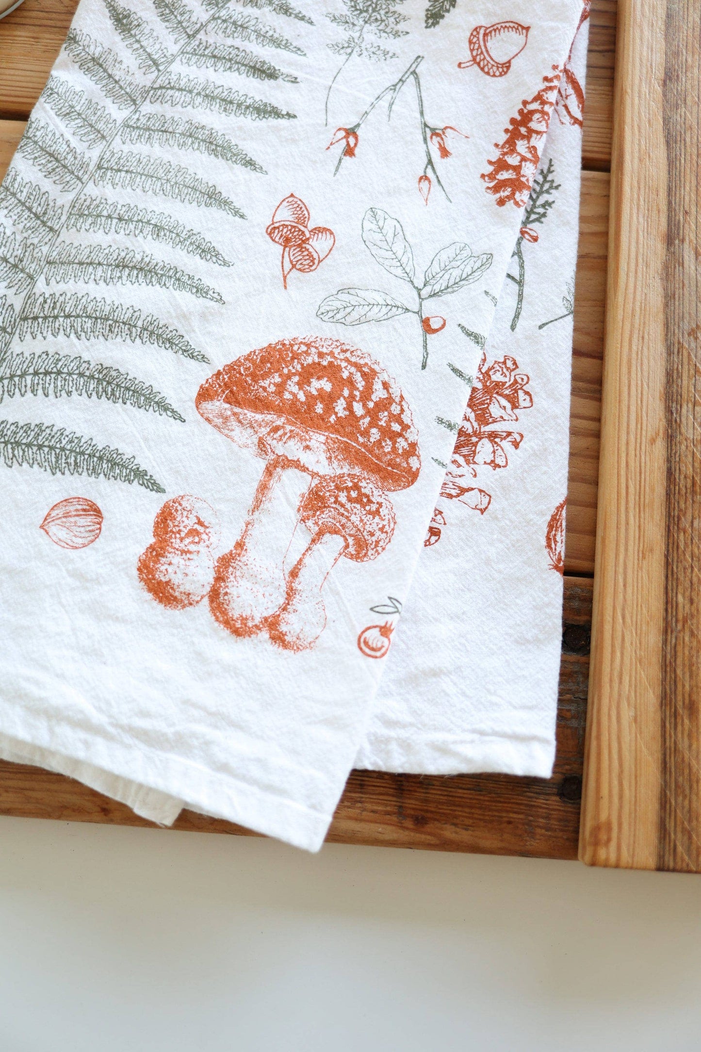 Forest Floor Tea Towel