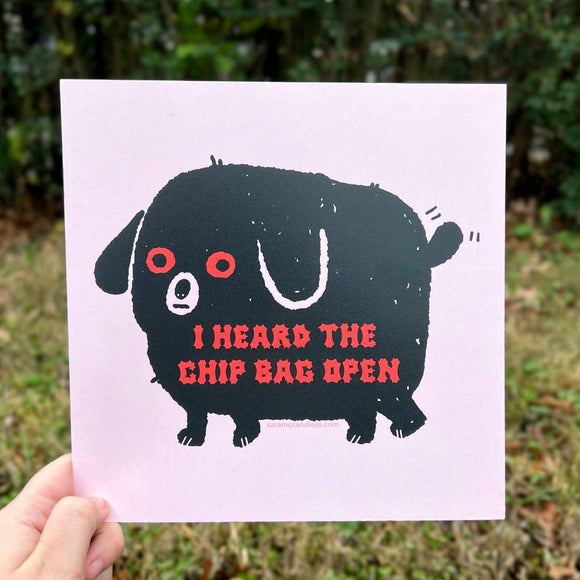 Chip Bag Print