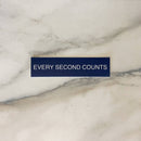Every Second Counts Sticker-2
