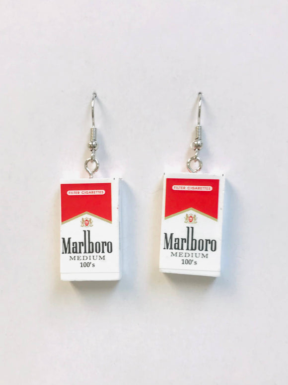 Cigarette Earrings